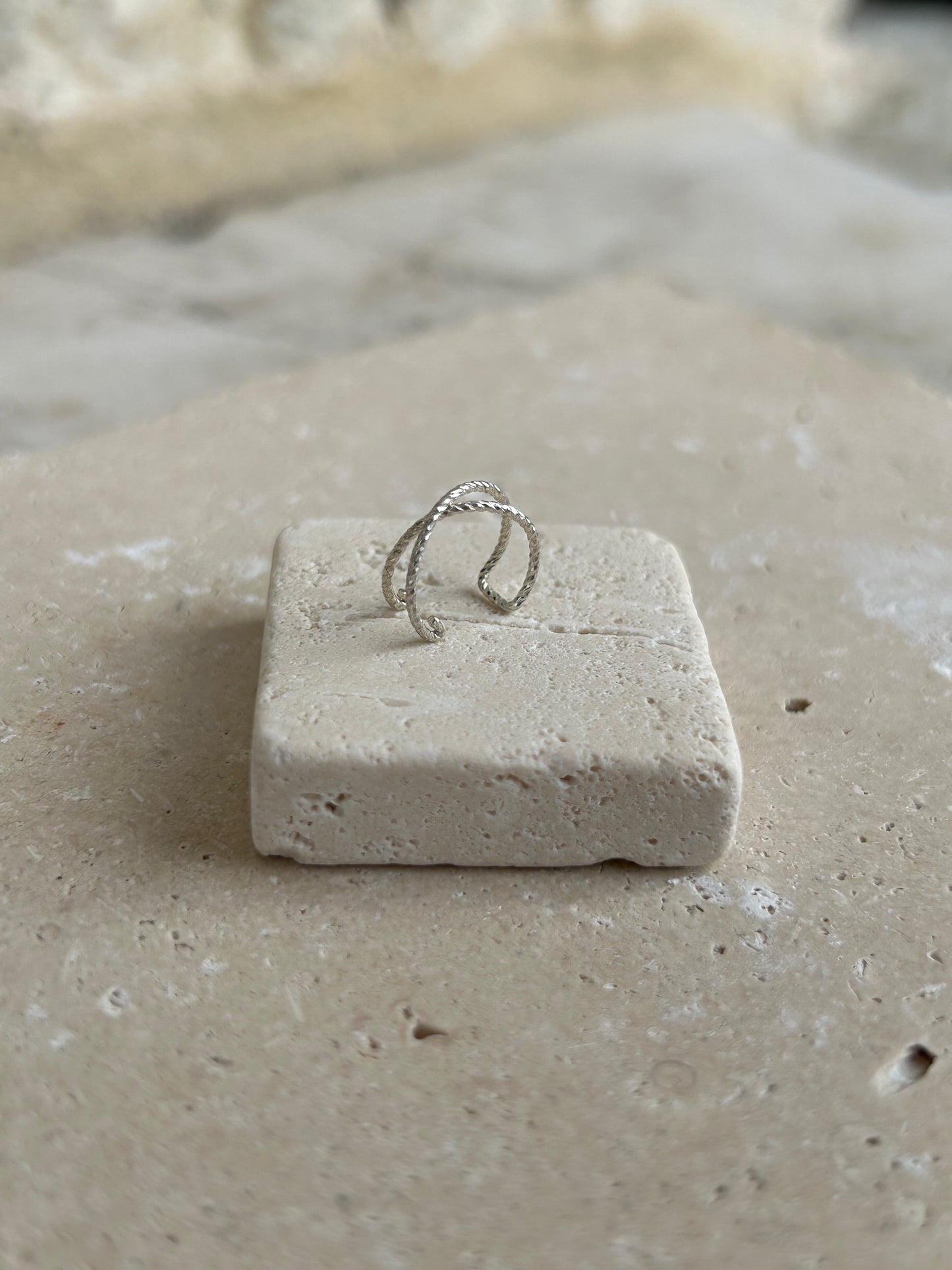 Einzelne Ohrmanschette