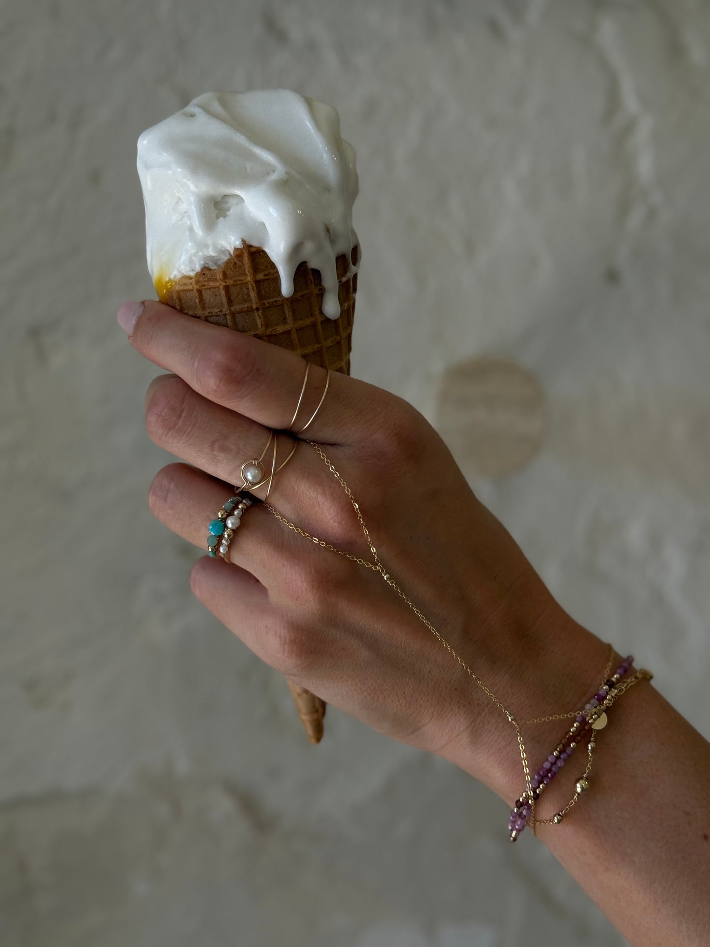 Collier / bracelet double Queen