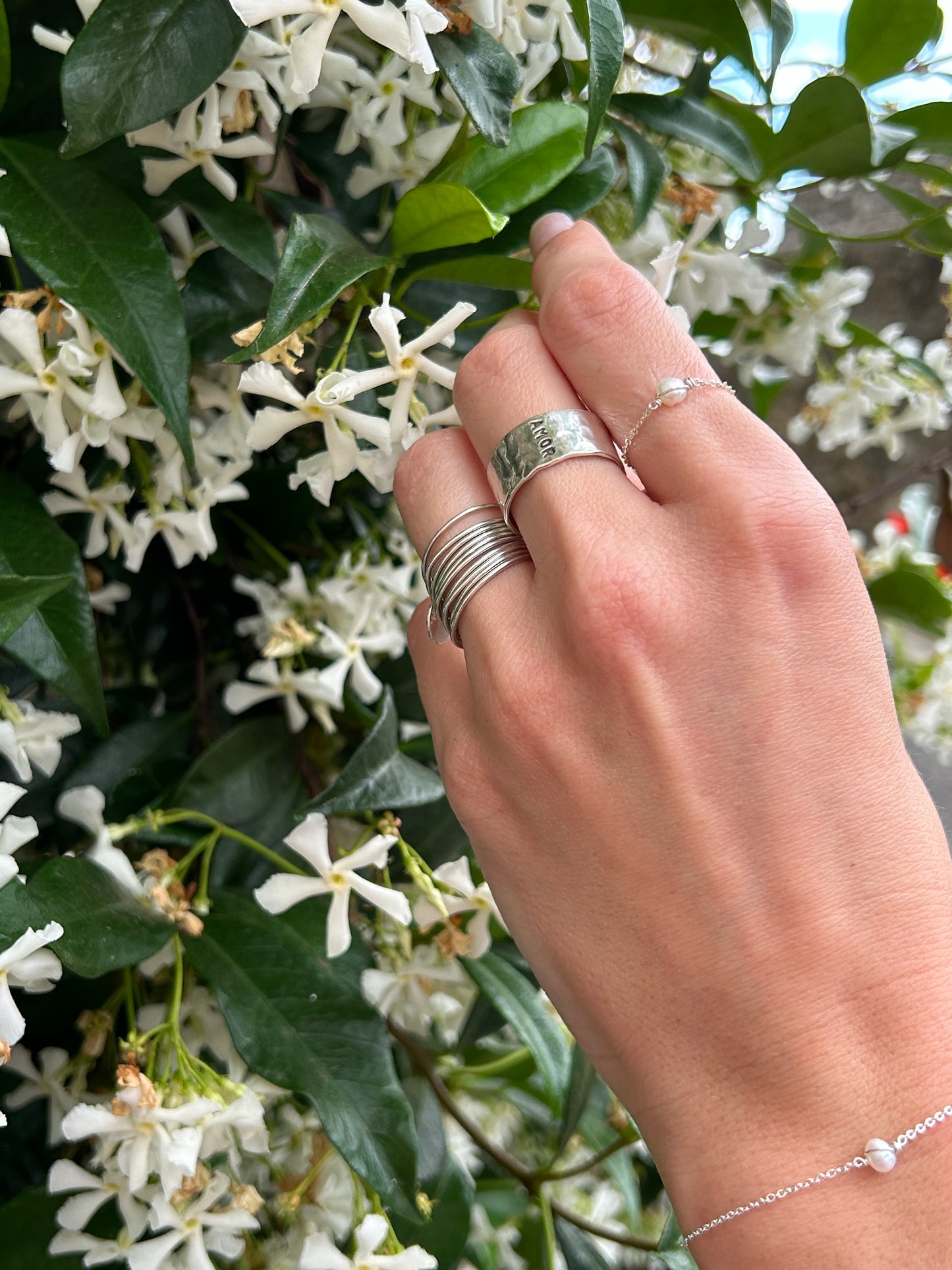 Stella Kettenring – Silber