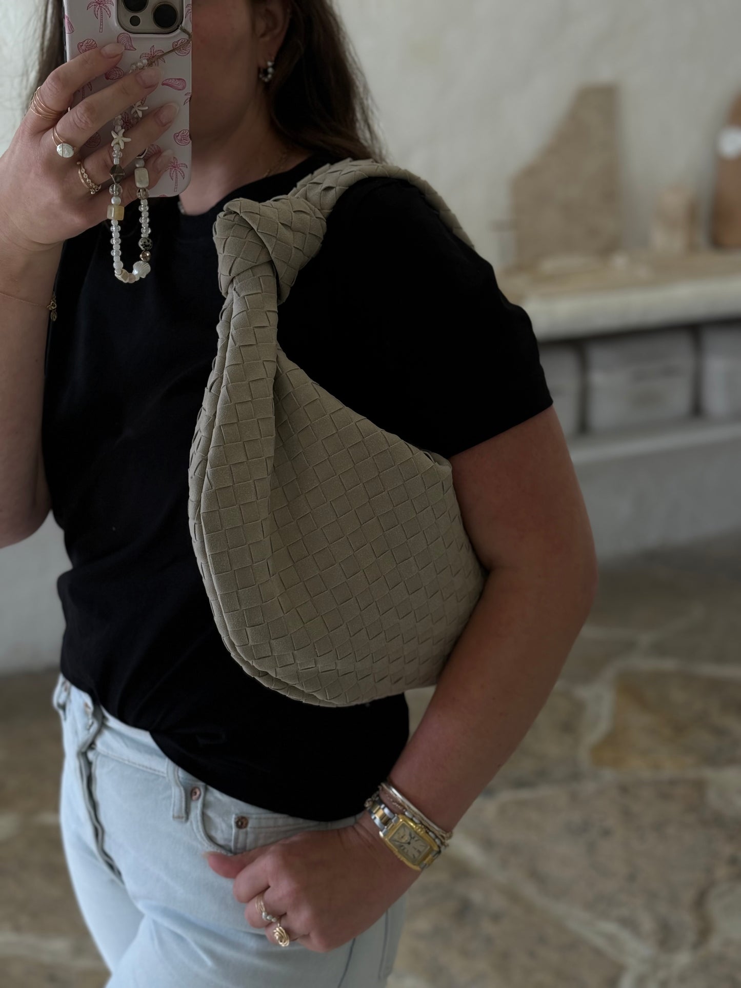 Sac à main Jacqueline suede