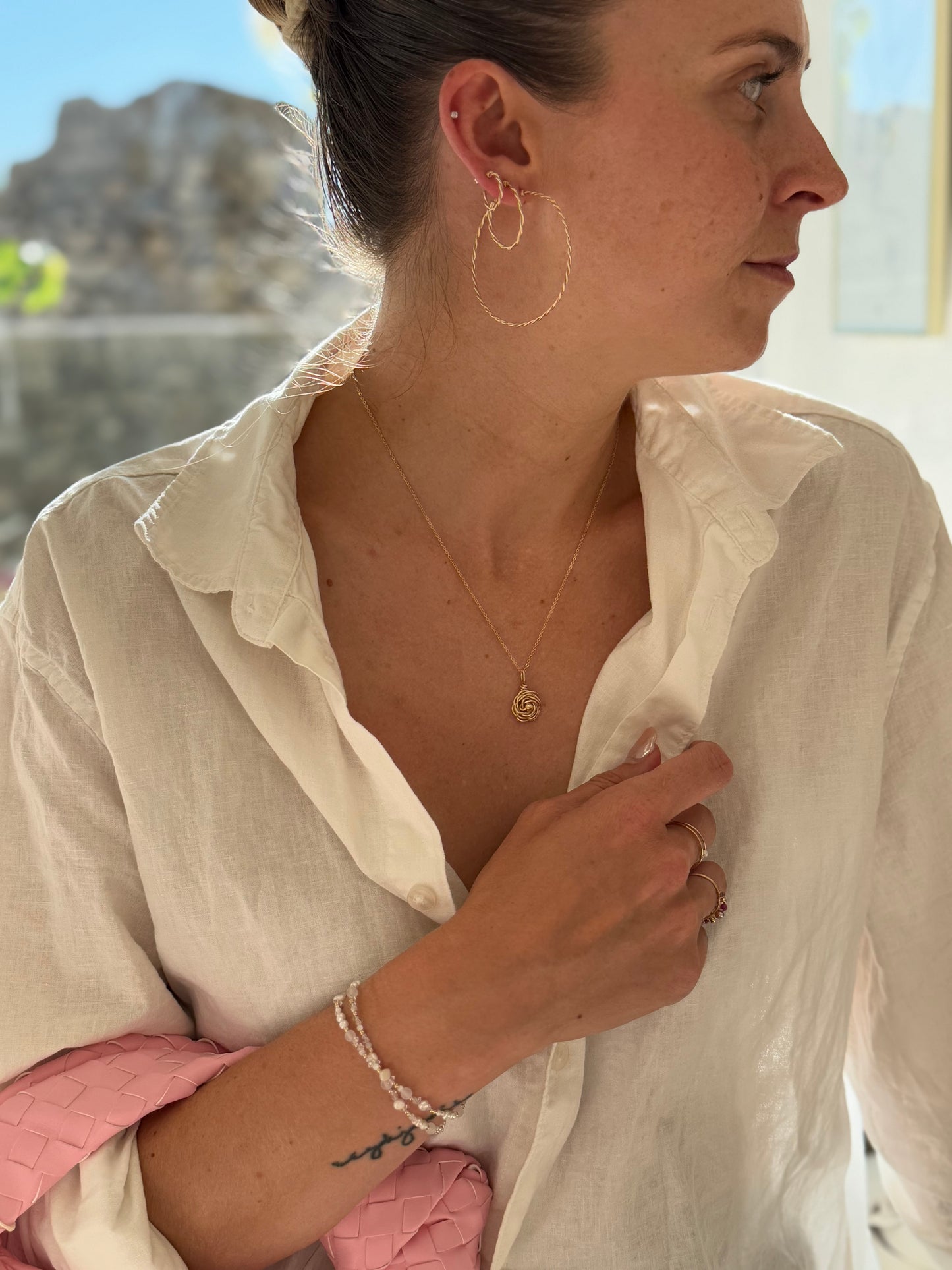 Collier Rosa