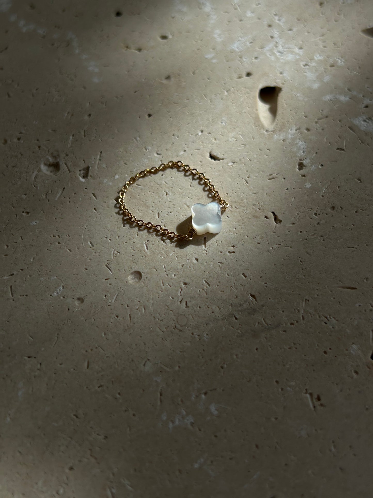 Bague chaînette Swan