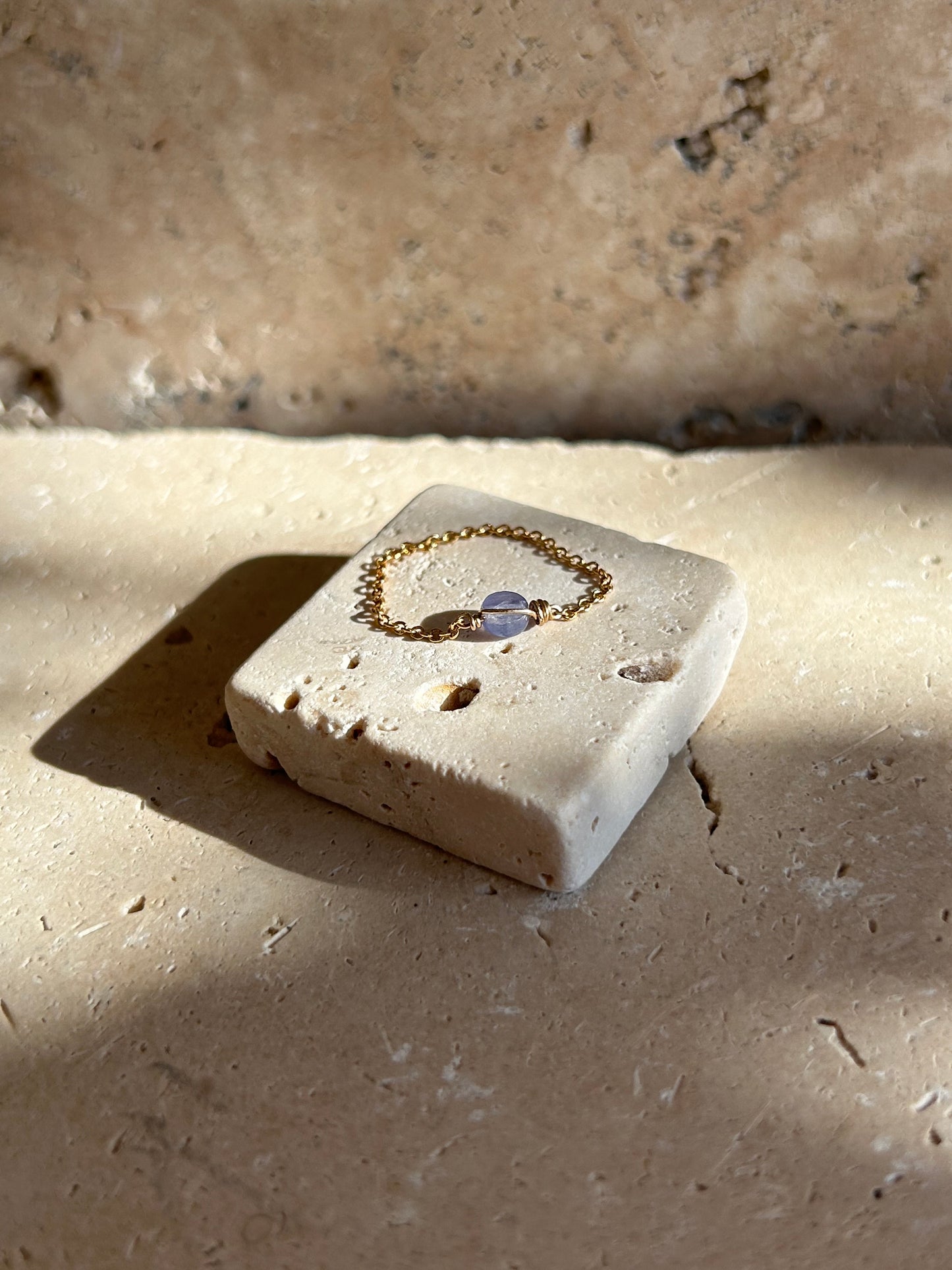 Bague chaînette Stella - Gold