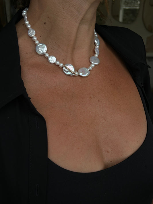 Collier Perles Cauri