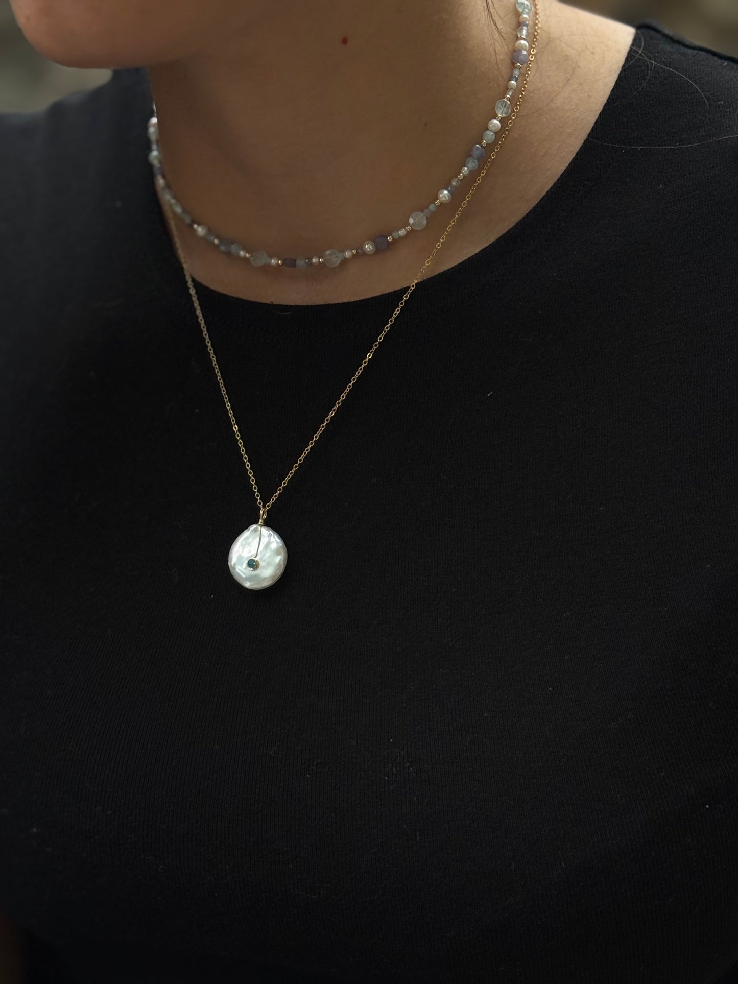 Collier pendentif mirae