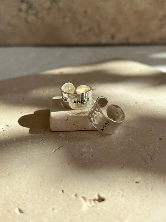 Bague Pivoine