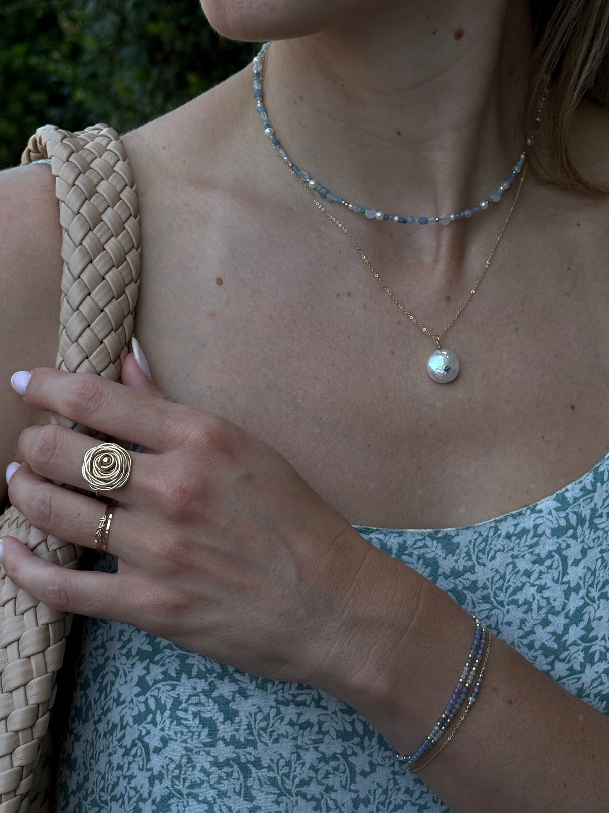 Bague Maxi Rosa