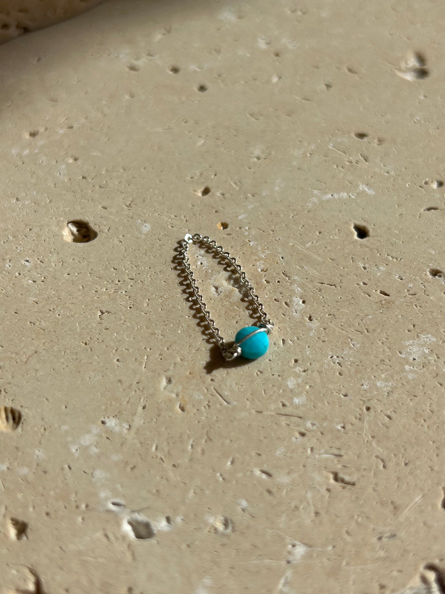 Bague chaînette Stella - argent