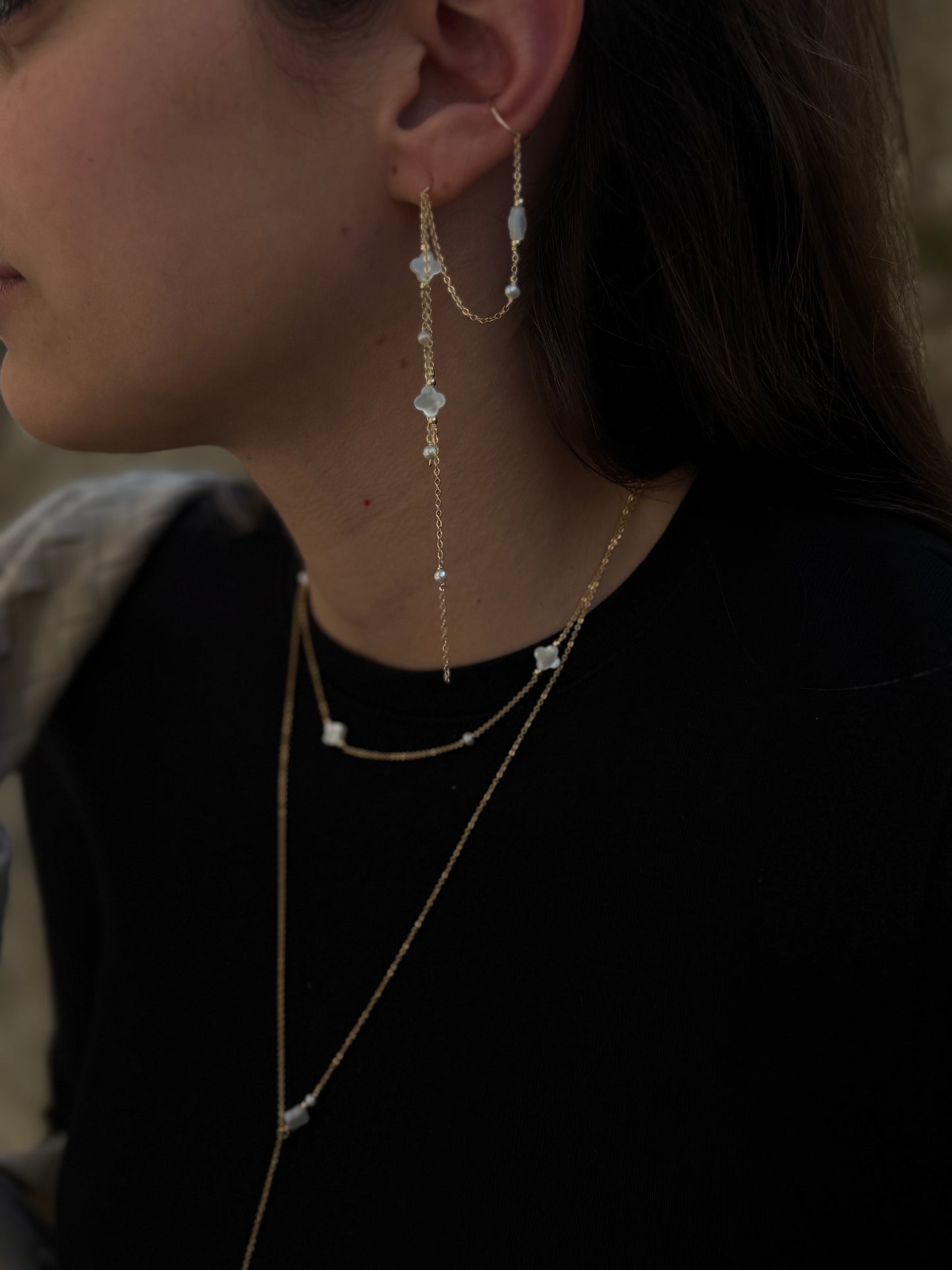 Bijou d’oreille Swan