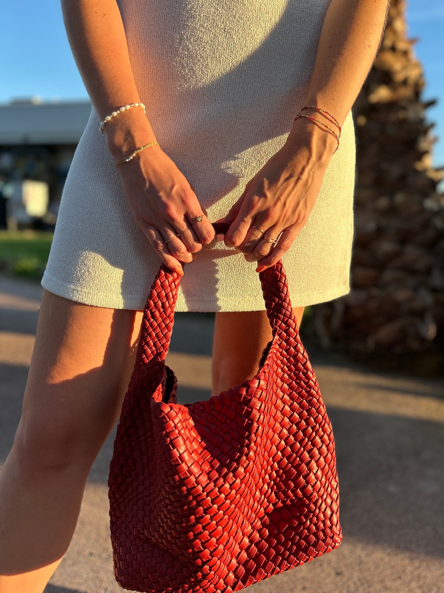 Sac à main Johanna Melie Bianco