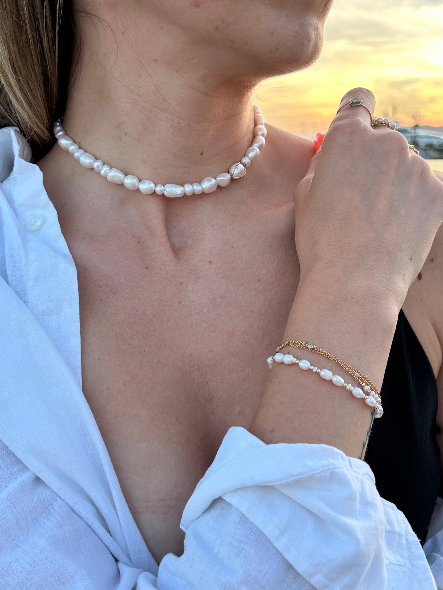 Bracelet grain de riz