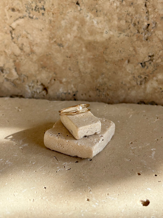 Bague perle essentiel