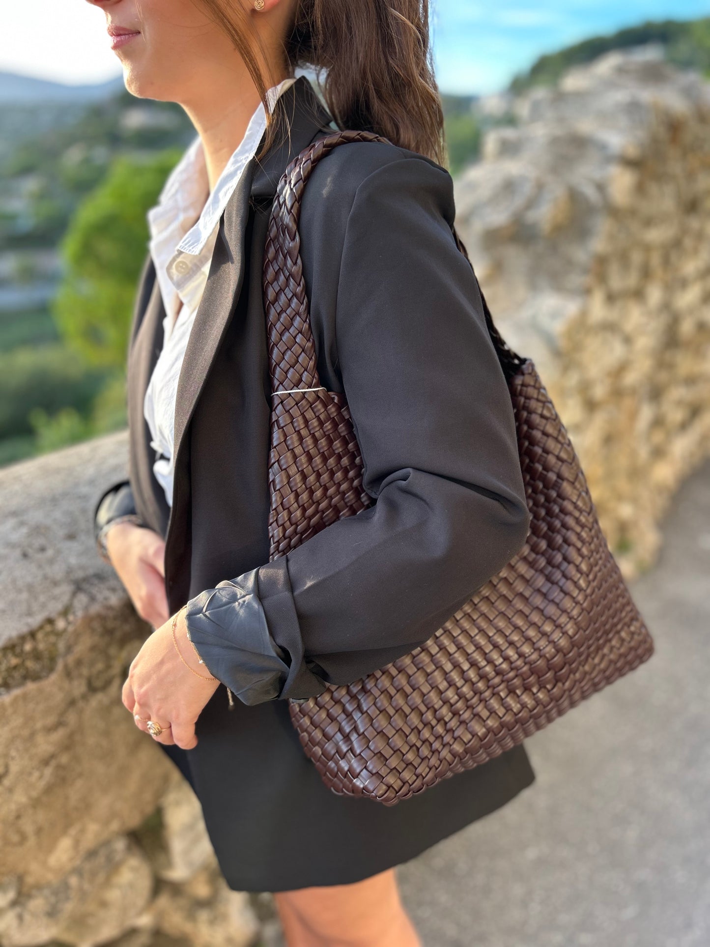 Sac à main Johanna Melie Bianco
