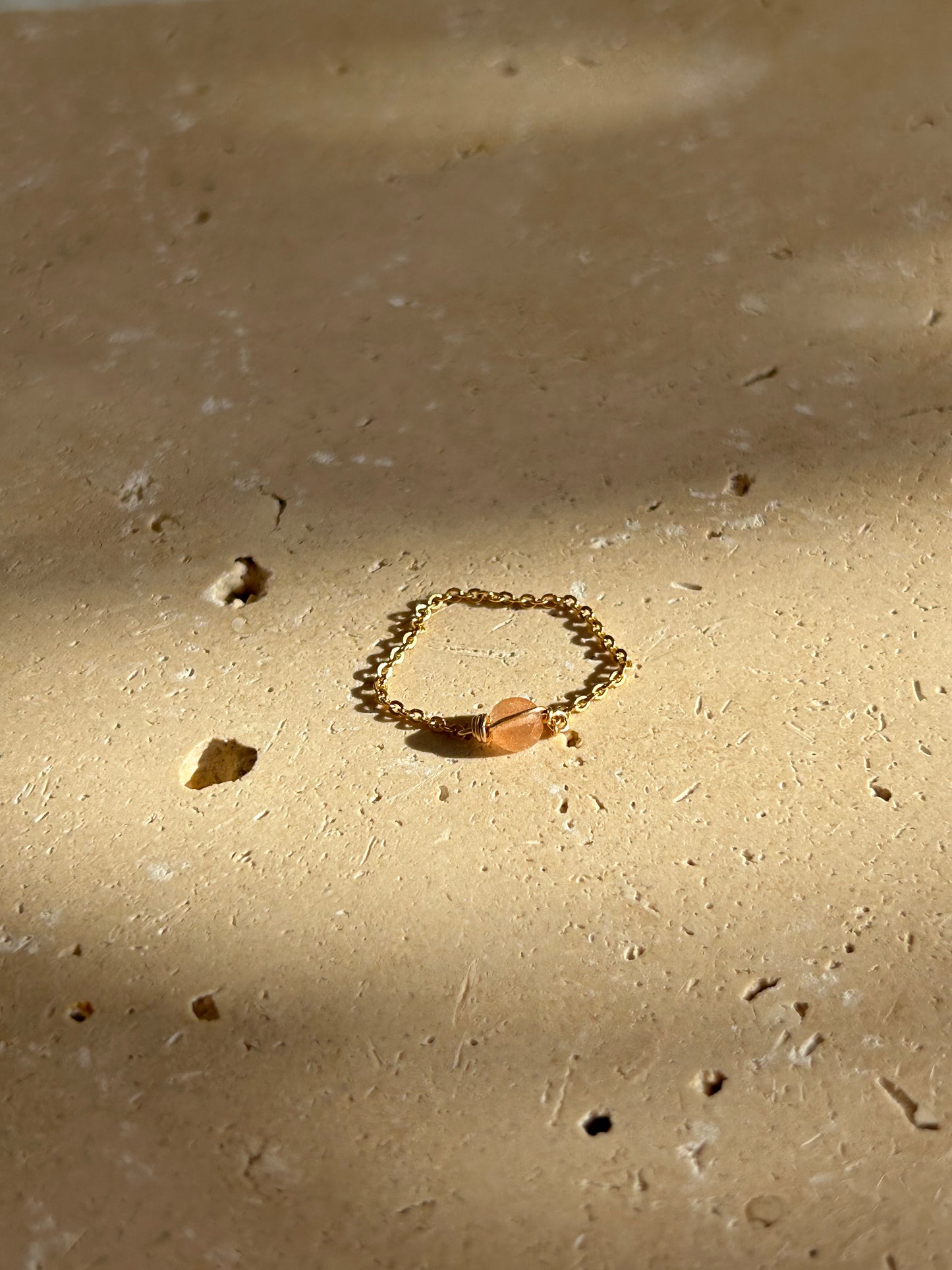 Bague chaînette Stella - Gold