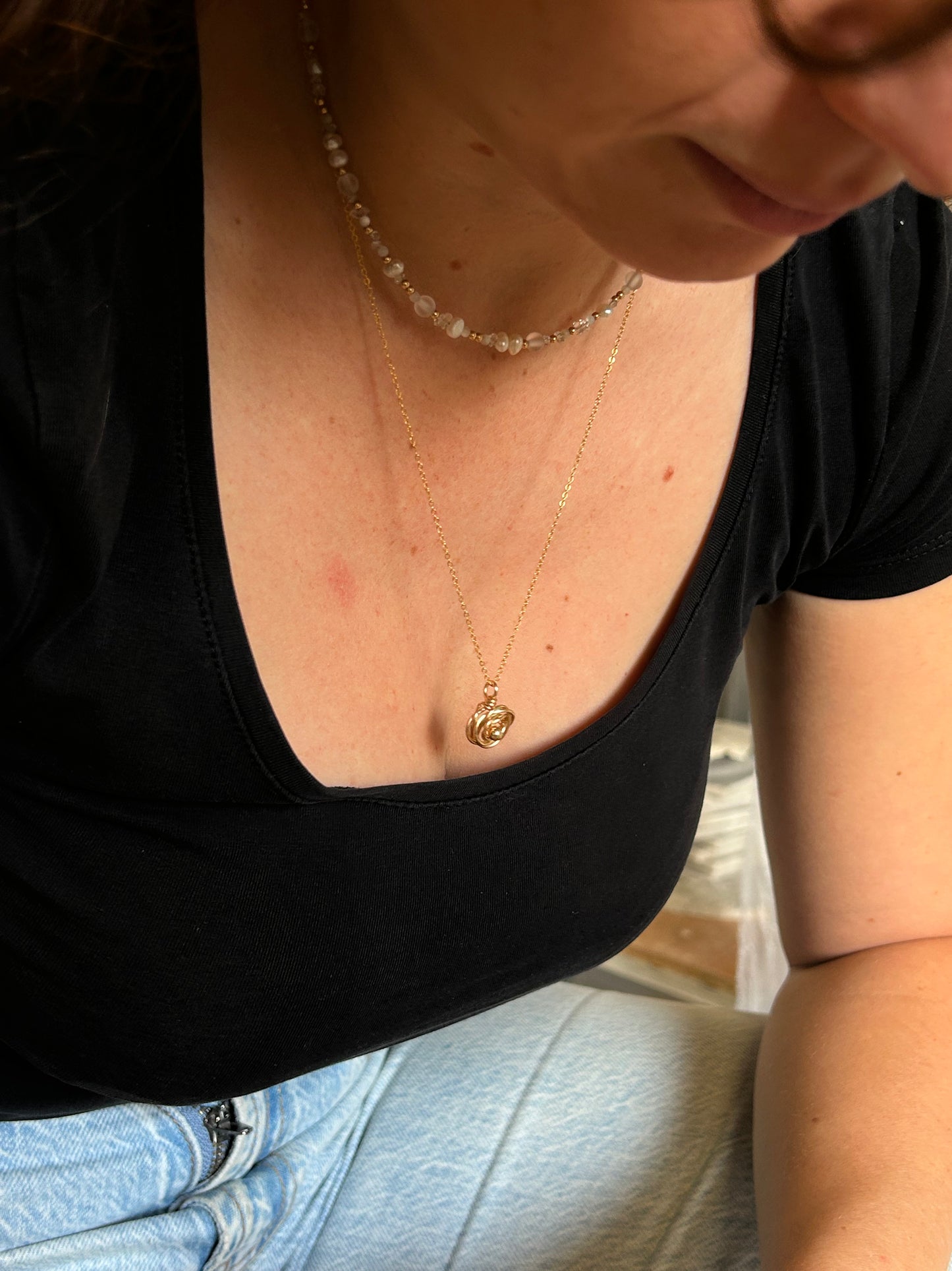Collier Rosa
