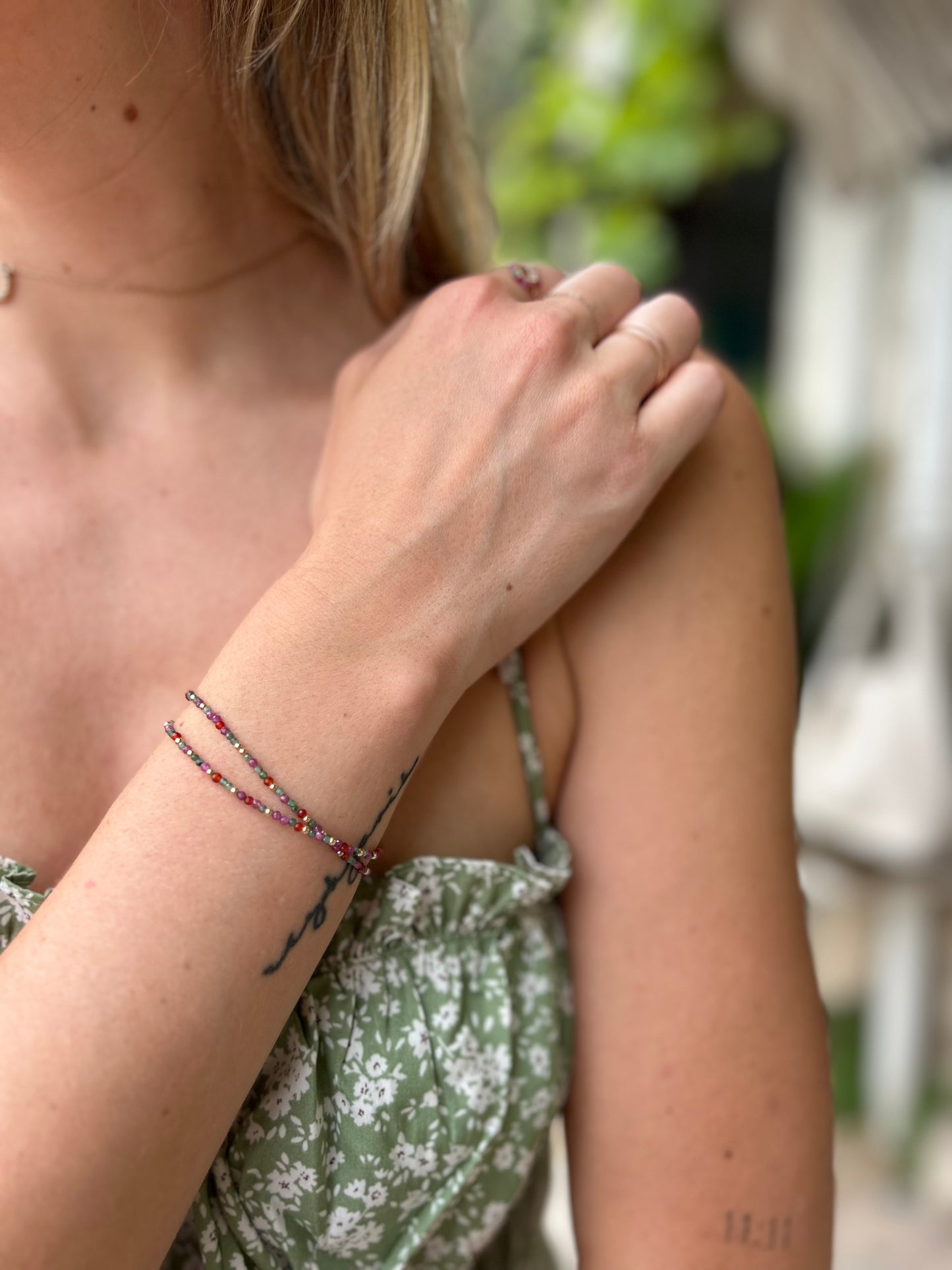 Collier / bracelet double Queen