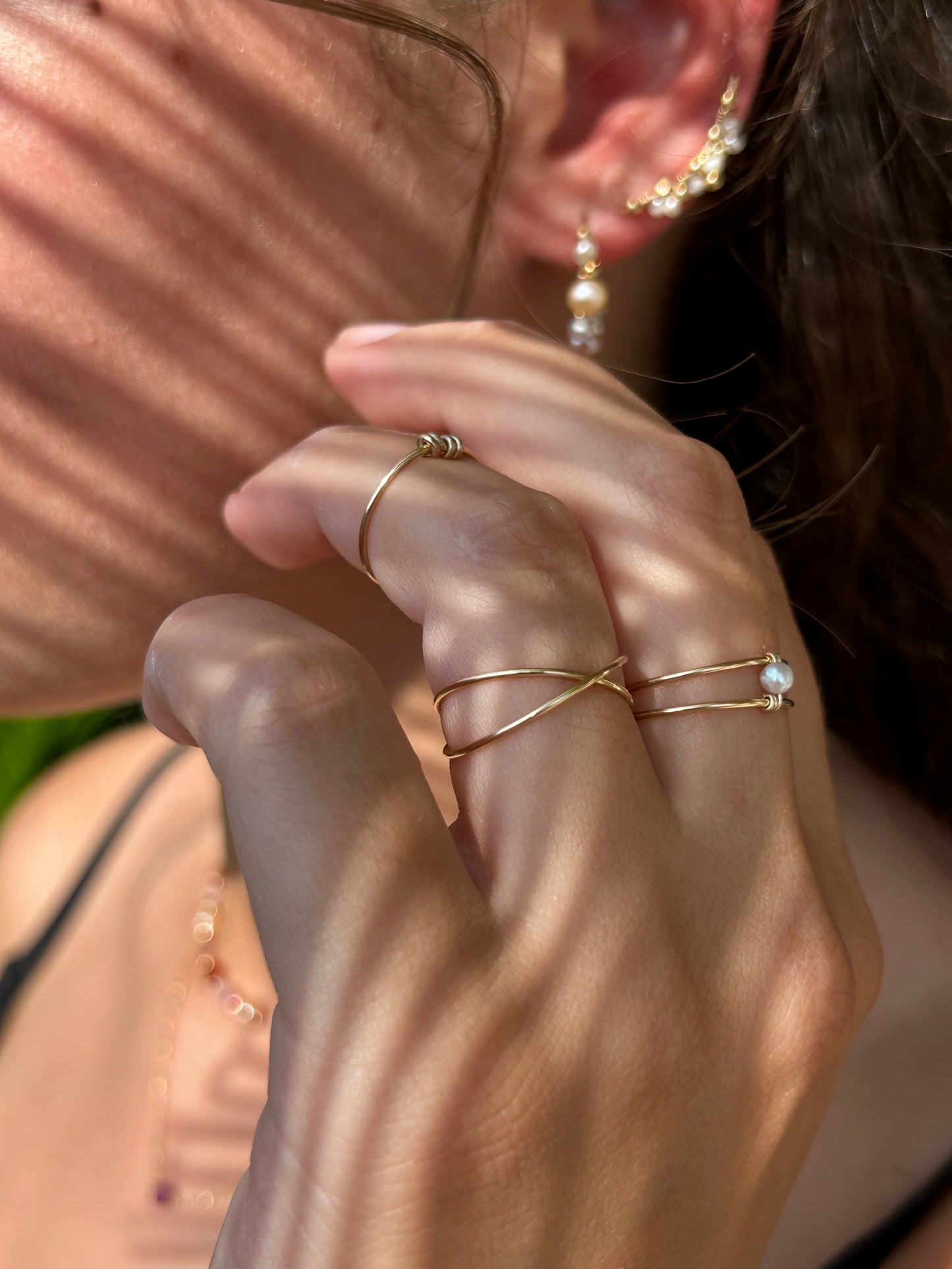 Bague croisé essentiel