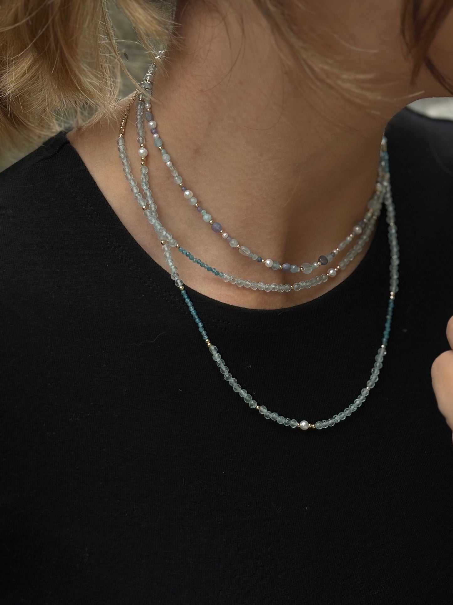 Collier queen 80cm