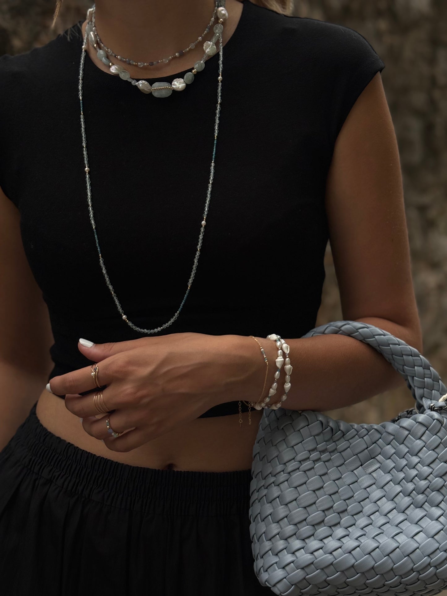 Collier queen 80cm