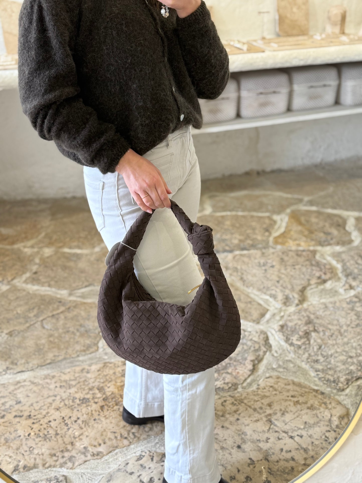 Sac à main Jacqueline suede