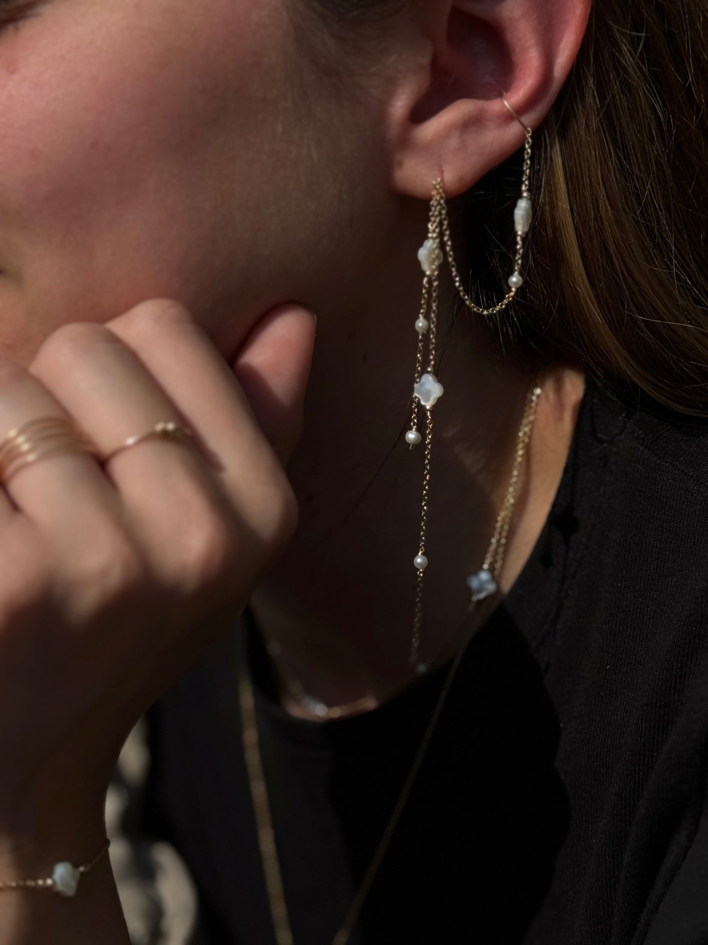 Bijou d’oreille Swan
