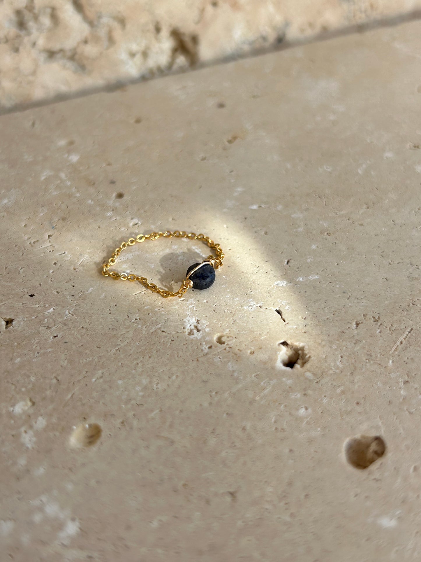 Bague chaînette Stella - Gold