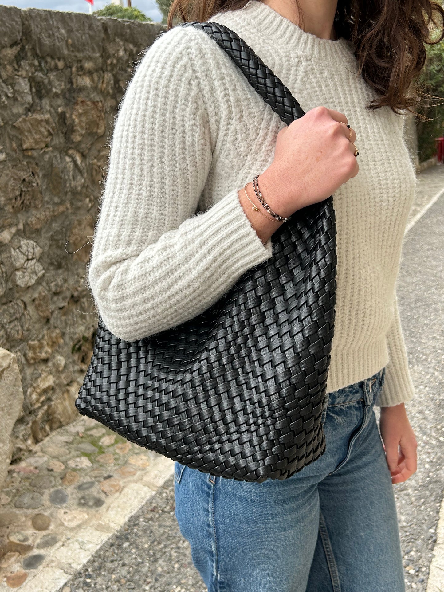 Sac à main Johanna Melie Bianco