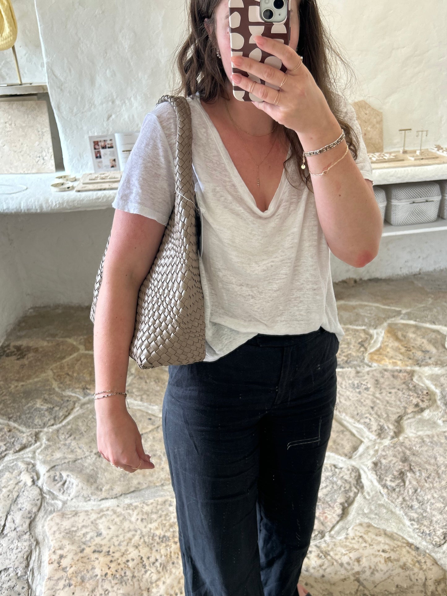 Sac à main Johanna Melie Bianco