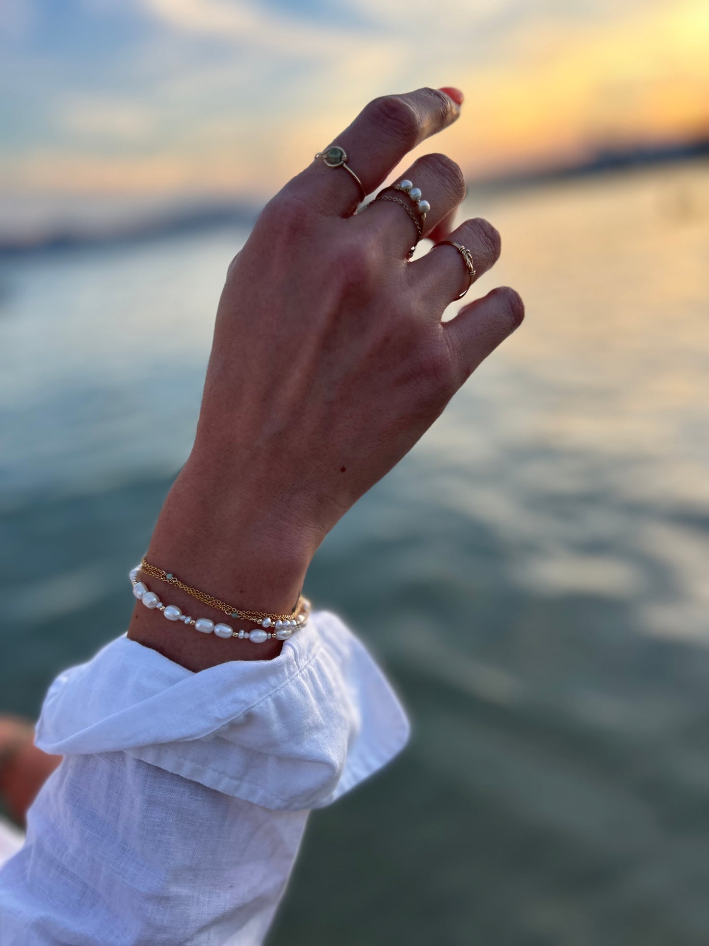 Bracelet grain de riz